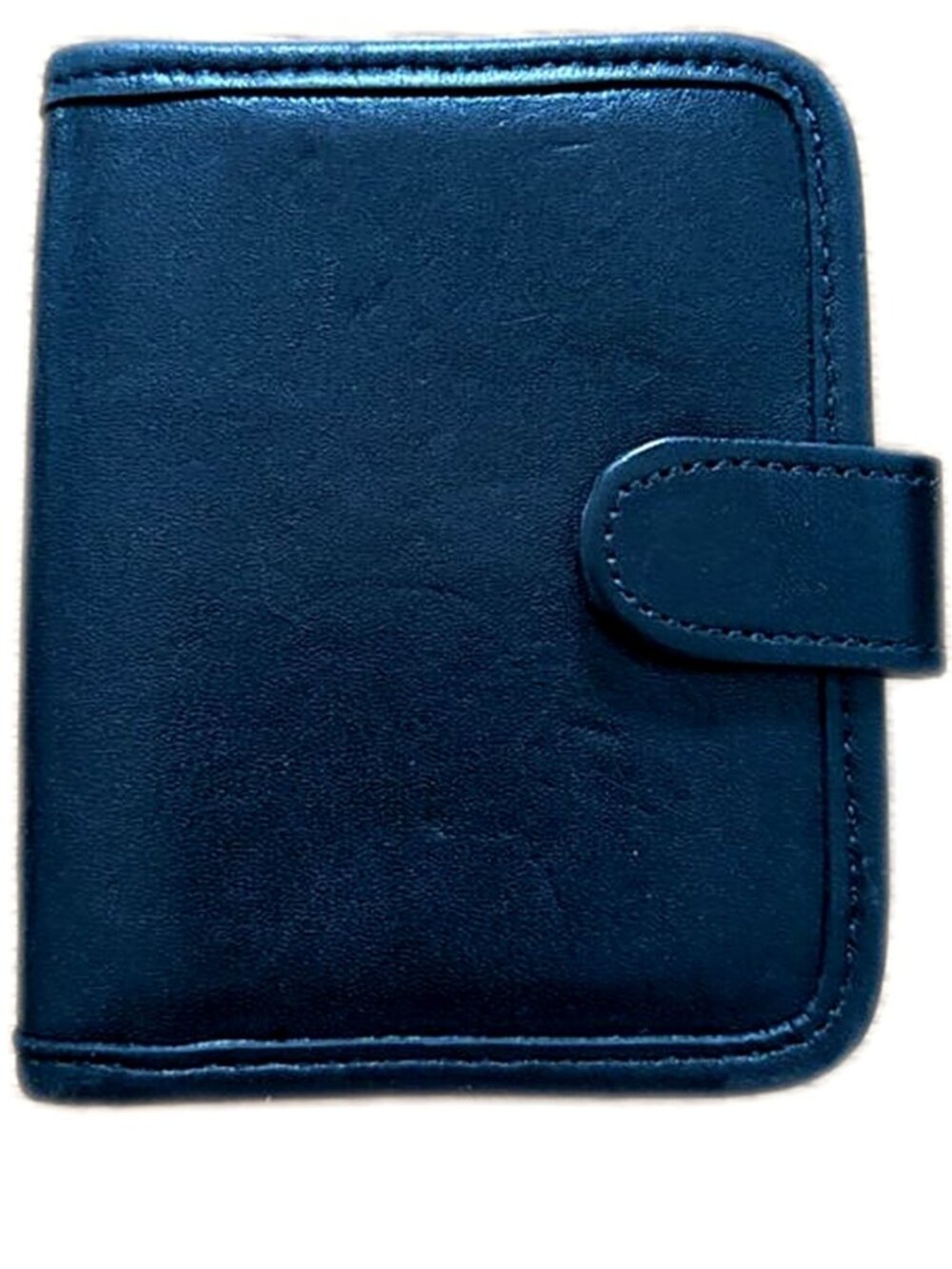 Rare Vintage Coach Black Leather Bifold Wallet Tab Closure Pocket Wallet